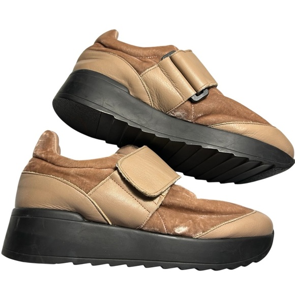 Free People Velour Cannon Sneakers Sz 38 - Picture 9 of 16